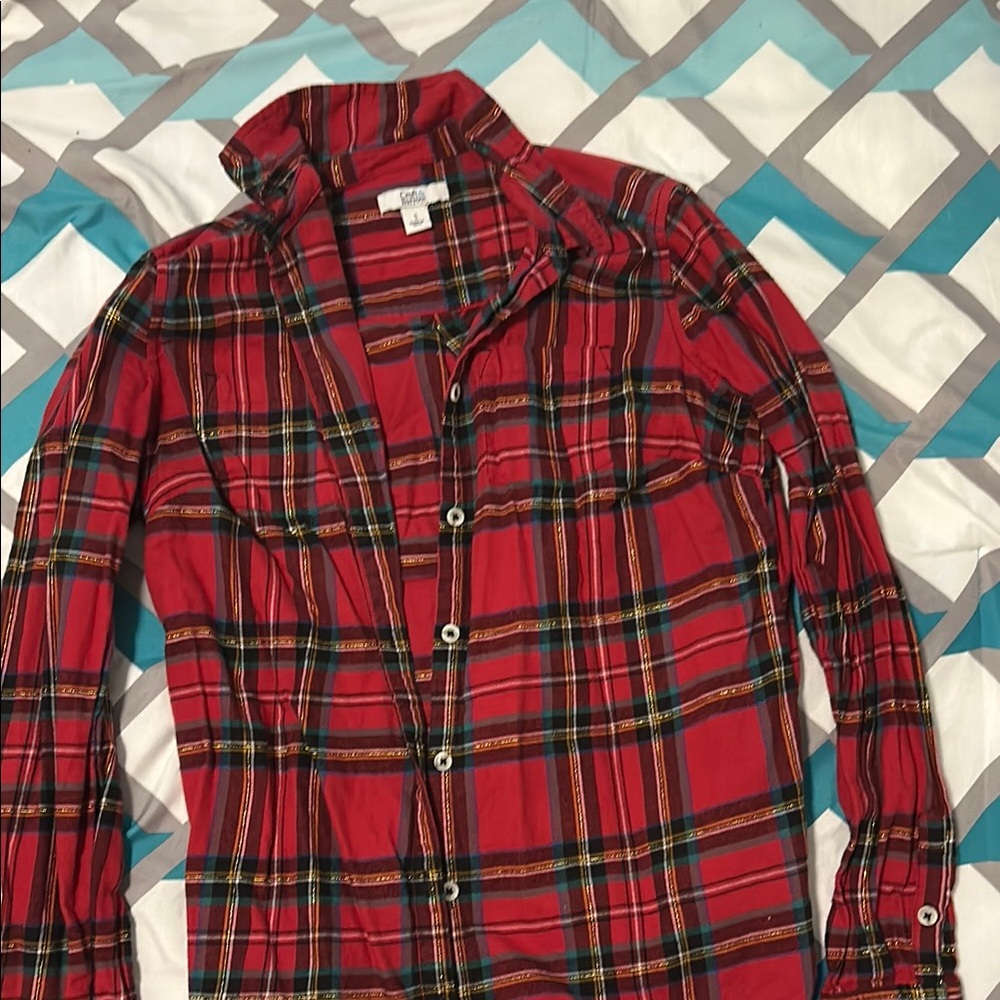 Red Plaid Shirt